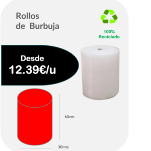 Burbuja 60cm x 30mts Tricapa