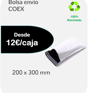 Bolsa de envío COEX 200 x 300mm